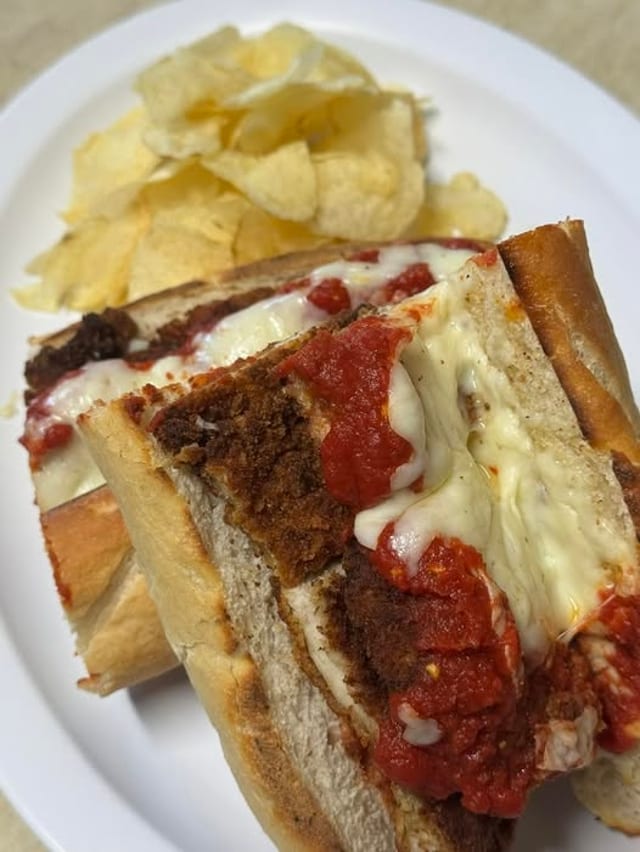 Chicken Parm Sub.