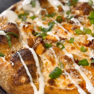 Ultimate Buffalo Chicken Pizza